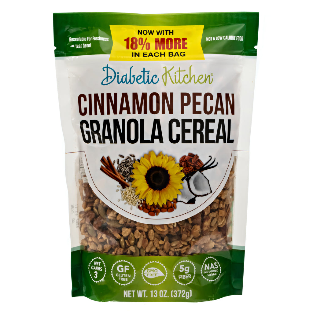 Diabetic Kitchen Cinnamon Pecan Granola Cereal